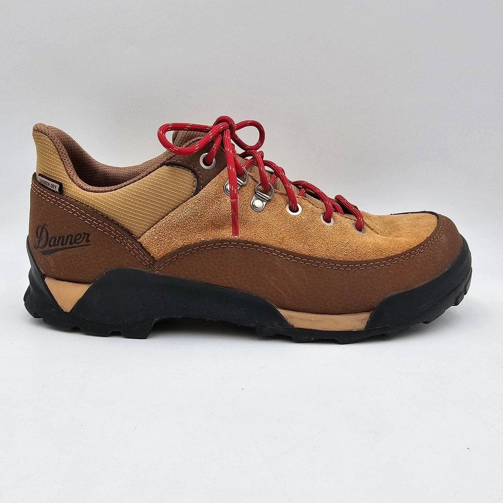 Danner Panorama Low 4 Brown Red Waterproof Hiking Shoes Mens 9.5 EE 63470